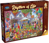 Holdson: Rhythm of Life -Garage Sale Puzzle (1000pc Jigsaw)