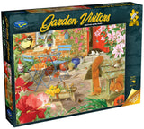 Garden Visitors: Squirrels on the Patio - Puzzle (1000pc Jigsaw)