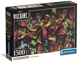 Clementoni: Disney Villains Puzzle (1000pc Jigsaw)