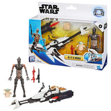 Star Wars: IG-11 & Grogu - Speeder Bike