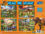 Holdson: Hear Me Roar - Frame Tray Puzzles (4x96pc Jigsaws)
