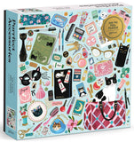 Galison: Purrfect Accessories - 500 Piece Puzzle