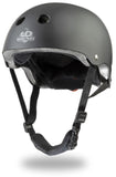 Kinderfeets: Toddler Helmet - Matte Black