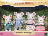 Sylvanian Families: Marshmallow Mouse Family