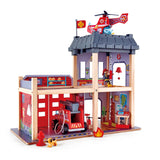 Hape: Fire Station Wooden Playset