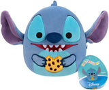 Squishmallows: Stitch Eating Chocolate Chip Cookie - 10" Disney Stitch Plush