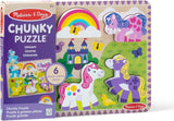 Melissa & Doug: Unicorn Chunky Puzzle