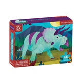 Mudpuppy: Triceratops - Mini Puzzle (48pc Jigsaw)