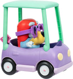 Bluey: Chat Mates Figure & Vehicle - Grannies Car With Janet