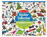 Melissa & Doug: Sticker Collection - Blue
