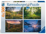 Ravensburger: Four Seasons Puzzle (4x500pc Jigsaws)