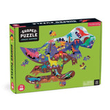 Mudpuppy: Jurassic Skatepark - Shaped Scene Puzzle (75pc Jigsaw)