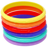 Pink Poppy: Dreamy Unicorn Rainbow - Bangles