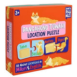 Te Reo Maori - Cat Locations Matching Puzzle (20pc Jigsaw)