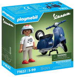 Playmobil: Blue Vespa with Man (71622)