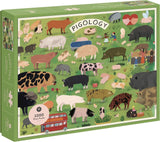 Princeton Architectural Press: Pigology Puzzle (1000pc Jigsaw)