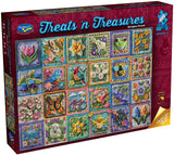 Treats N Treasures: Springtime Crochet - Puzzle (1000pc Jigsaw)