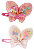 Pink Poppy: Fun Holographic Glitter - Hair Clips