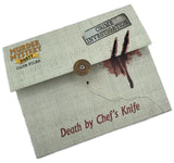 Murder Mystery Party: Case File - Death by Chefs Knife