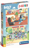 Clementoni: Bluey - Puzzles (2x60pc Jigsaws)