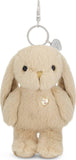 Snuggle Bunnies: Penelope the Bunny Key Charm - Caramel 17cm Plush