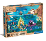 Story Maps: Disney's The Little Mermaid (1000pc Jigsaw)