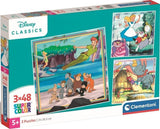 Clementoni: Disney Classics - Puzzles (3x48pc Jigsaws)