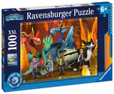 Ravensburger: How To Train Your Dragons Realms - XXL Piece Puzzle (100pc Jigsaw)