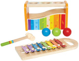 Hape: Wooden Pound and Tap Bench