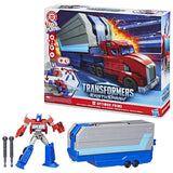 Transformers Earthspark: Optimus Prime - Truck-to-Playset