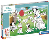 Clementoni: 101 Dalmatians maxi - Puzzle (24pc Jigsaw)