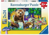 Ravensburger: Loving Woodland Friends Puzzle (2x24pc Jigsaw)