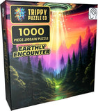 Trippy Puzzles: Earthly Encounter Puzzle (1000pc Jigsaw)