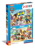Clementoni: Paw Patrol - Puzzles (2x20pc Jigsaws)