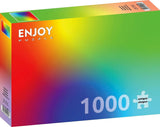 Enjoy Puzzle: Colorful Rainbow Gradient (1000pc Jigsaw)