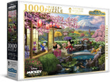 Harlington: Disney Mickey and Minnie in Japan Puzzle (1000pc Jigsaw)