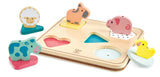 Hape: Animal Noise - Wooden Puzzle