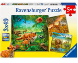 Ravensburger: Animals of the Earth (3x49pc Jigsaws)