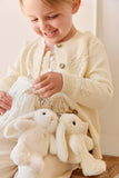 Snuggle Bunnies: Penelope the Bunny Key Charm - Sunshine 17cm Plush