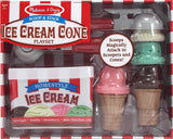 Melissa & Doug: Scoop & Stack Ice Cream Cone Playset
