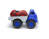 Green Toys Flatbed Truck with Race Car