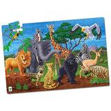 The Learning Journey: Puzzle Doubles Glow in the Dark Wildlife