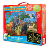 The Learning Journey: Puzzle Doubles Glow in the Dark Wildlife