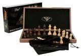 Dal Rossi Walnut Chess Set (38cm)