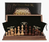 Dal Rossi Walnut Chess Set (44cm)