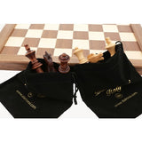 Dal Rossi Walnut Chess Set (44cm)