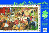 Djeco: Horse Riding Observation Jigsaw Puzzle