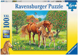 Ravensburger: Horses in the Field (100pc Jigsaw)
