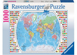 Ravensburger: Political World Map (1000pc Jigsaw)