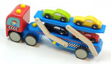 Le Toy Van: Race Car Transporter Set